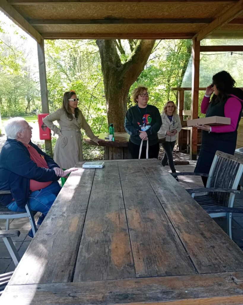 Presentation of Stichting Kronland Transflorium and the Transflorium project in Lelystad during the Erasmus+ mobility programme in the Netherlands
