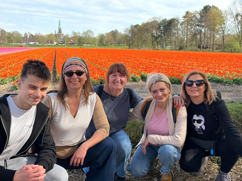 Participants exploring Dutch culture and landscapes through the Erasmus+ mobility project
