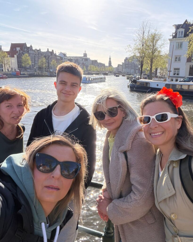 Participants of the Erasmus+ mobility project exploring the city of Amsterdam during a cultural and educational visit in the Netherlands